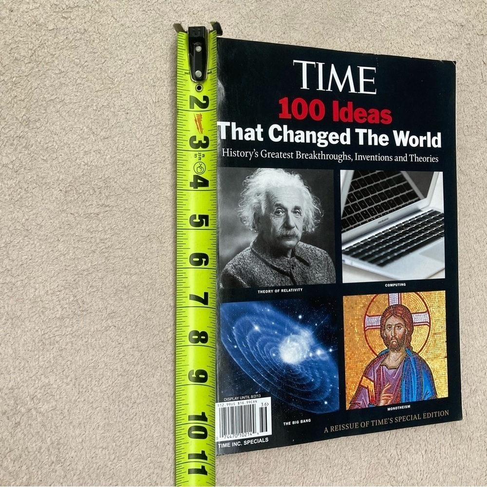 TIME “100 Ideas That Changed The World” Paperback Book-Special Edition Reissue - Picture 7 of 7